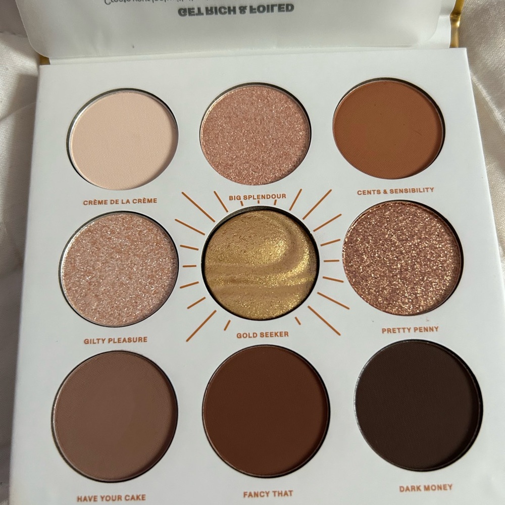Morphe “Gold Seeker” Eyeshadow Palette